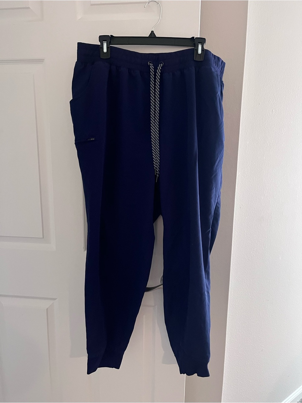 Jaanuu Navy Blue Drawstring Jogger Pants